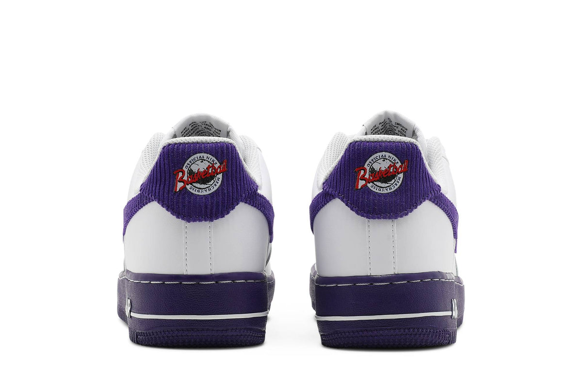 Nike Air Force 1 07 LV8 EMB White Court Purple DB0264-100