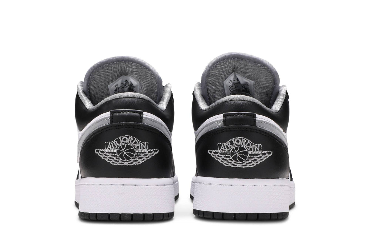 ( Grade School ) Air Jordan 1 Low Black Medium Grey 553560-040