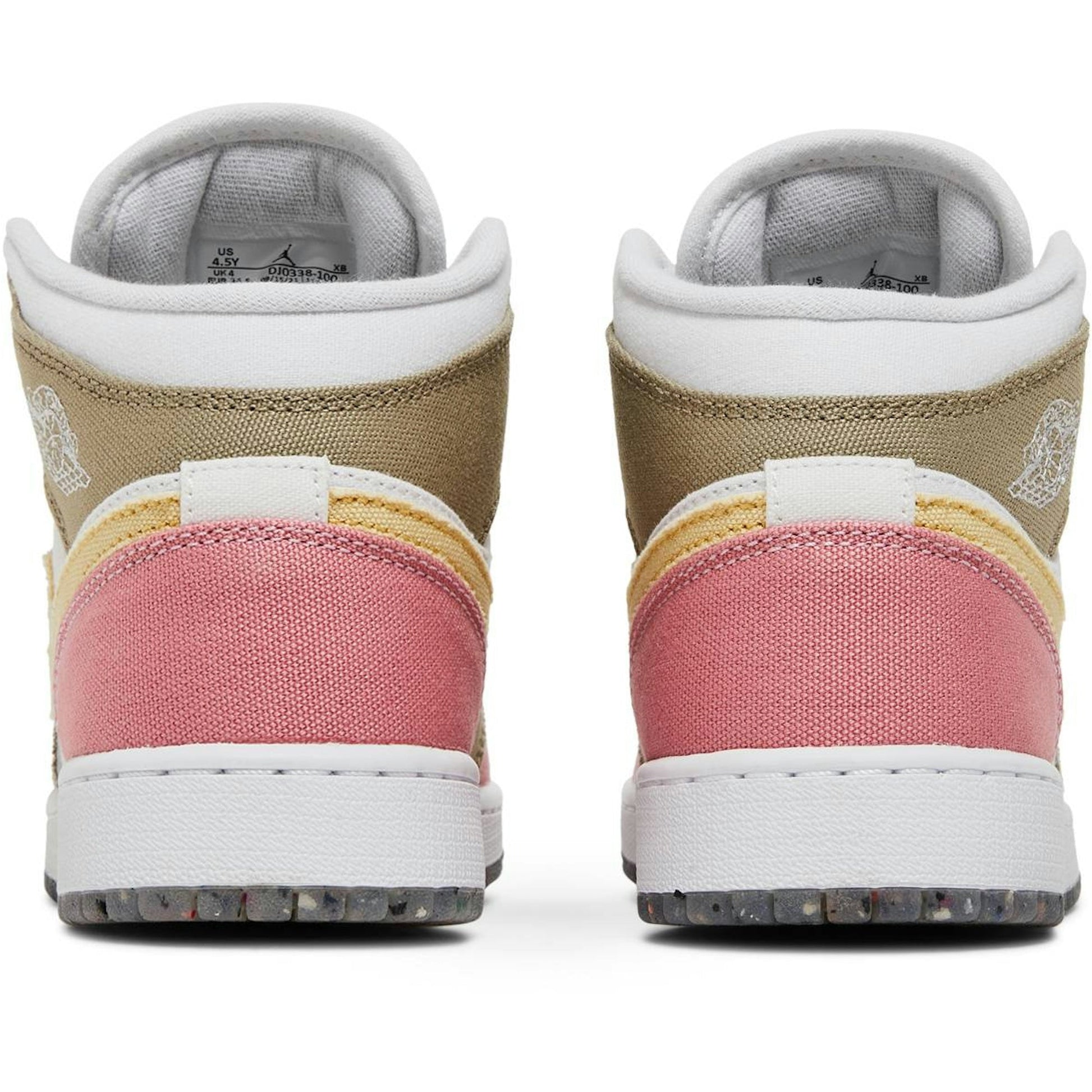 ( Grade School ) Air Jordan 1 Mid ‘Pastel Grind’ DJ0338-100