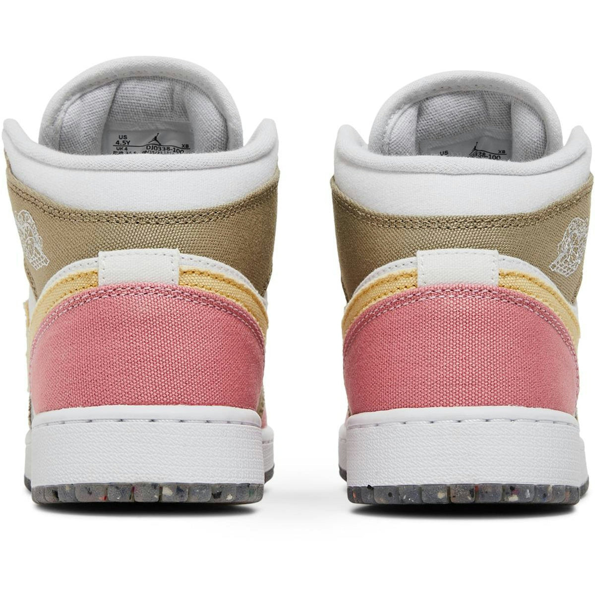 ( Grade School ) Air Jordan 1 Mid 'Pastel Grind' DJ0338-100
