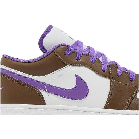 ( Grade School ) Air Jordan 1 Low Purple Mocha 553560-215