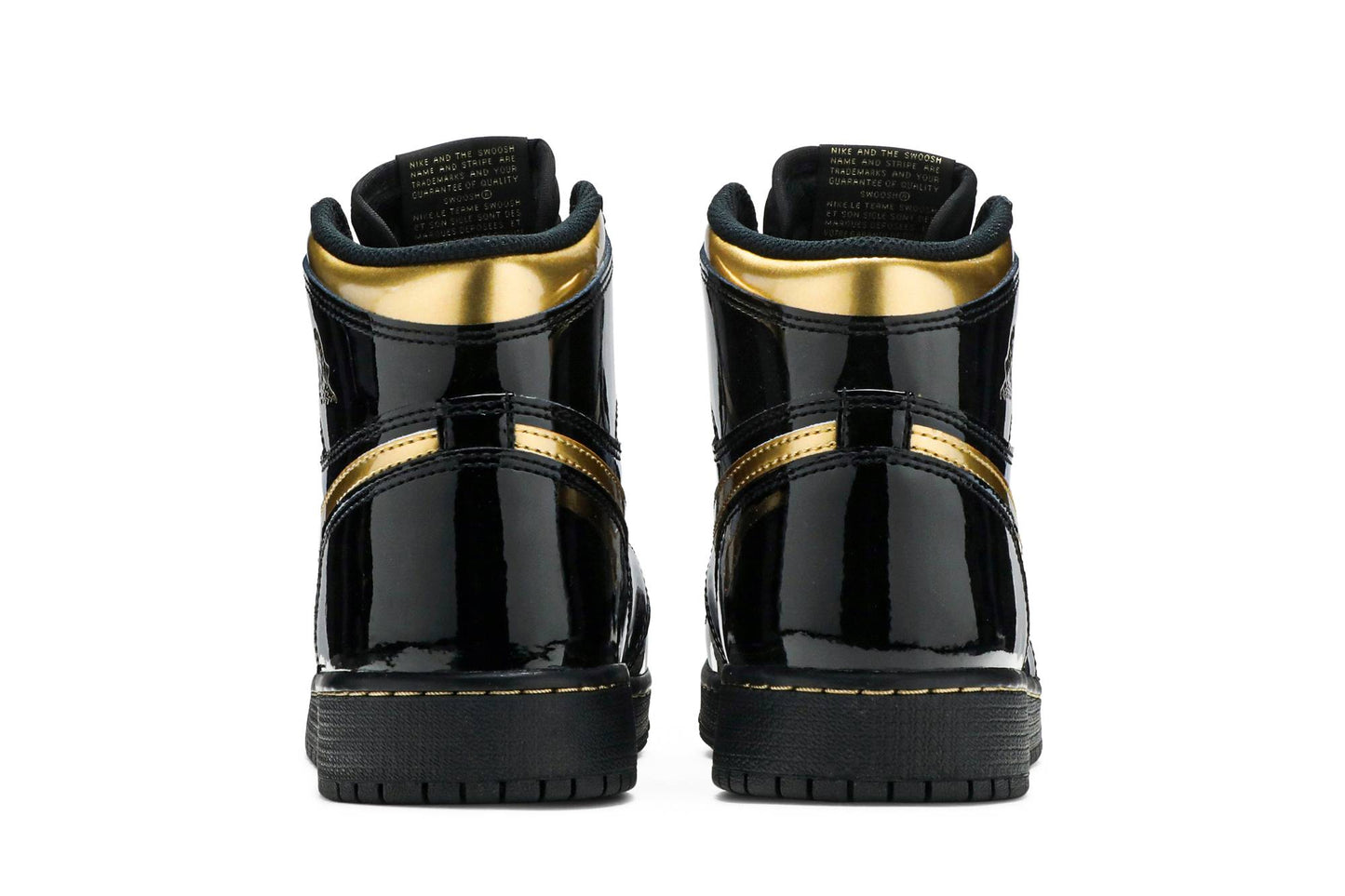 ( Grade School ) Air Jordan 1 Retro High OG ‘Black Metallic Gold’ 575441-032