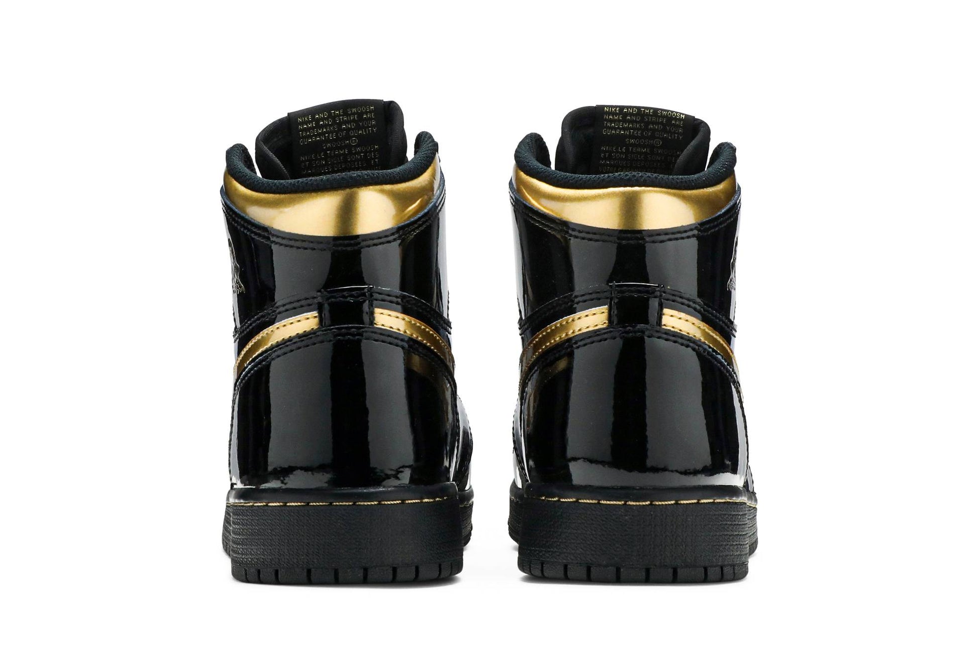 ( Grade School ) Air Jordan 1 Retro High OG ‘Black Metallic Gold’ 575441-032