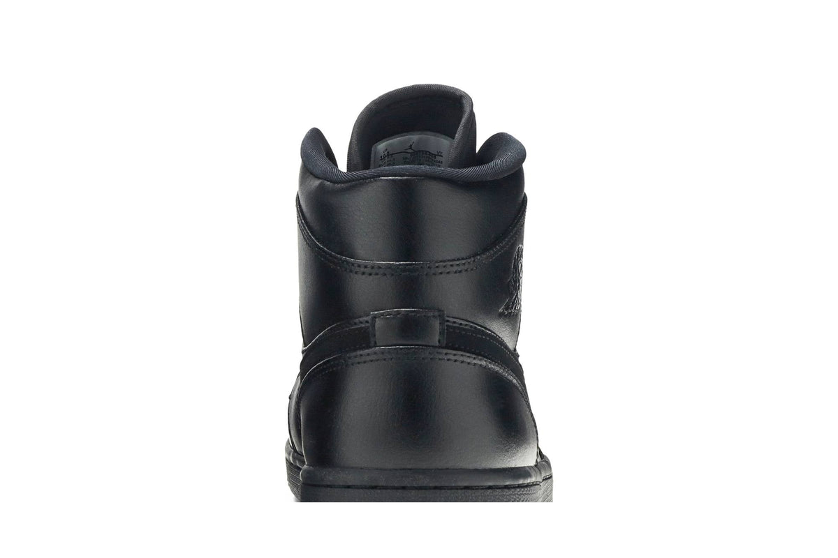 Air Jordan 1 Mid 'Triple Black' 554724-090