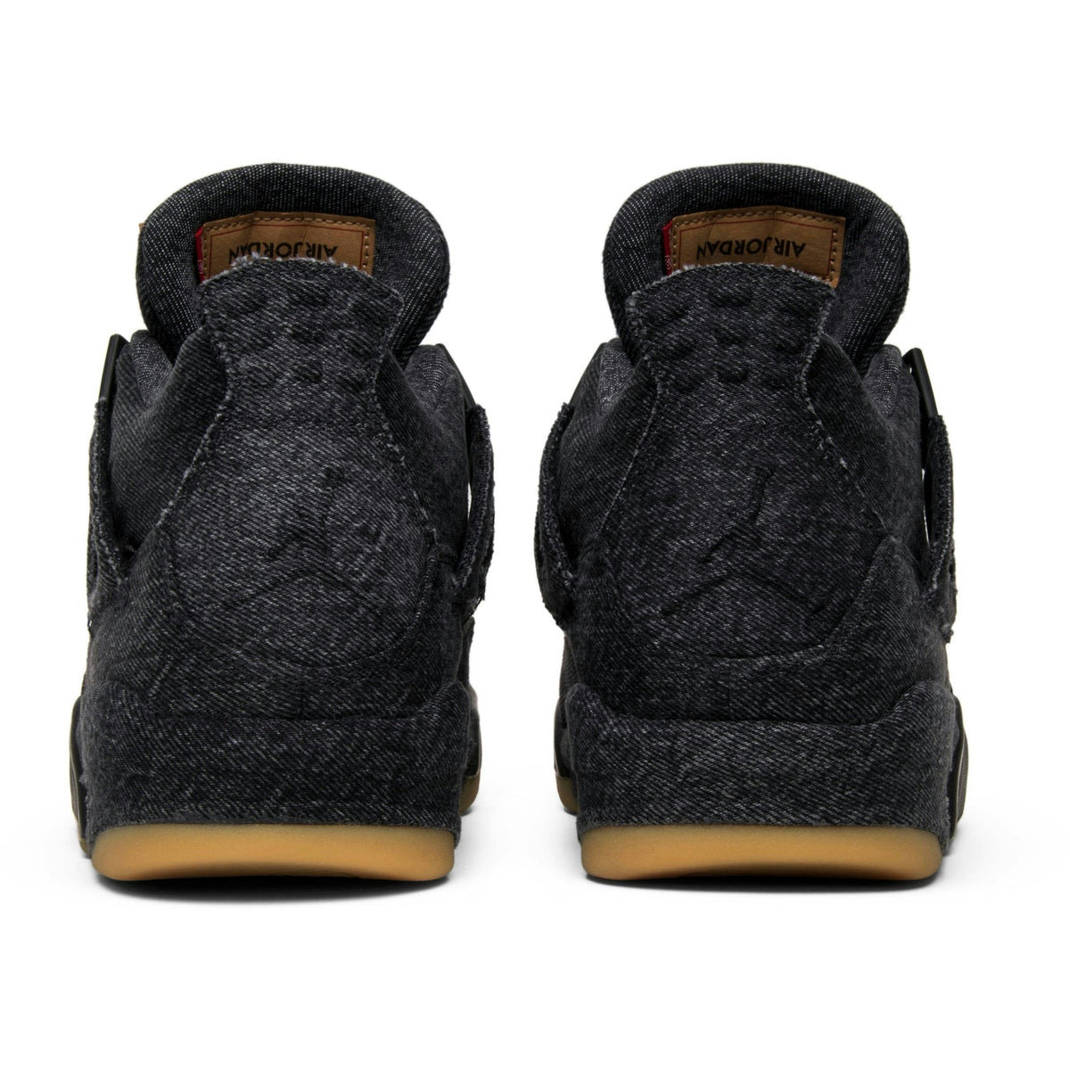 Levis X Air Jordan 4 Retro Black Denim ( Blank Tag ) AO2571-001