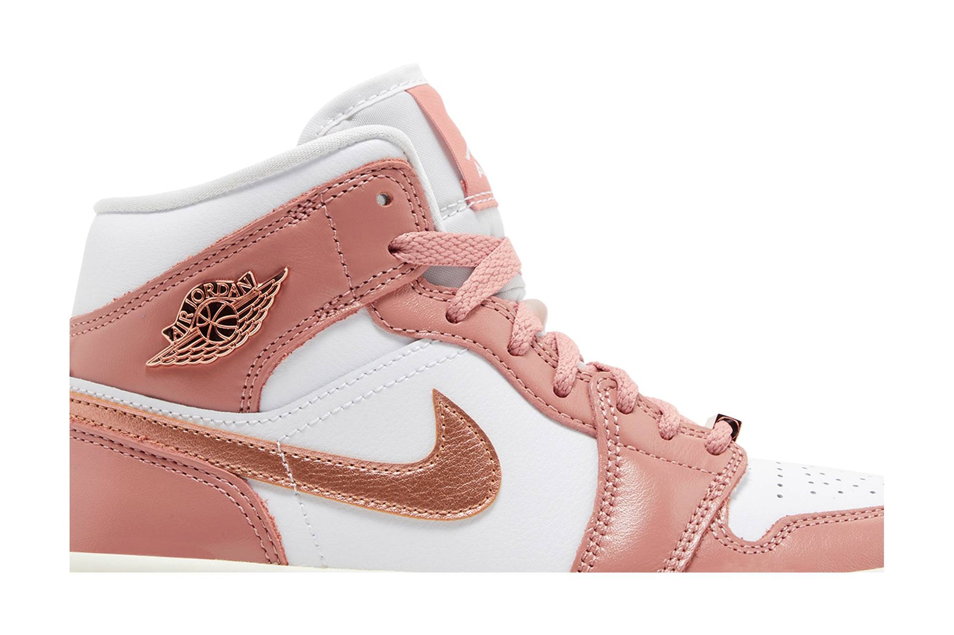 ( Women ) Air Jordan 1 Mid SE ‘Red Stardust’ FB9892-670