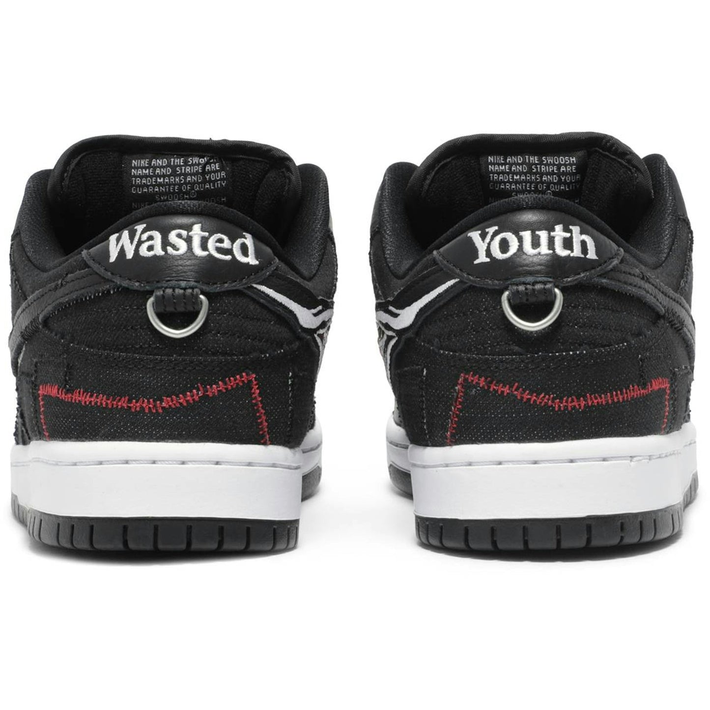 Wasted Youth X Nike SB Dunk Low ‘Black Denim’ DD8386-001