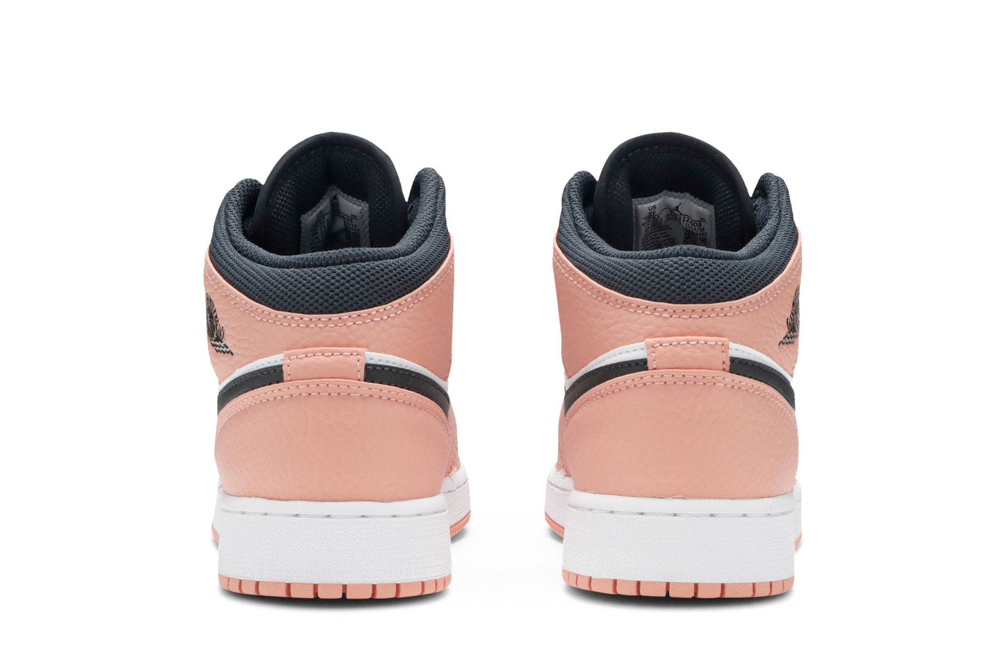 ( Grade School ) Air Jordan 1 Mid ‘Pink Quartz’ 555112-603
