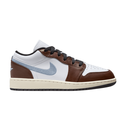 ( Youth ) Air Jordan 1 Low SE ‘Mocha Blue Grey’ FQ8156-142