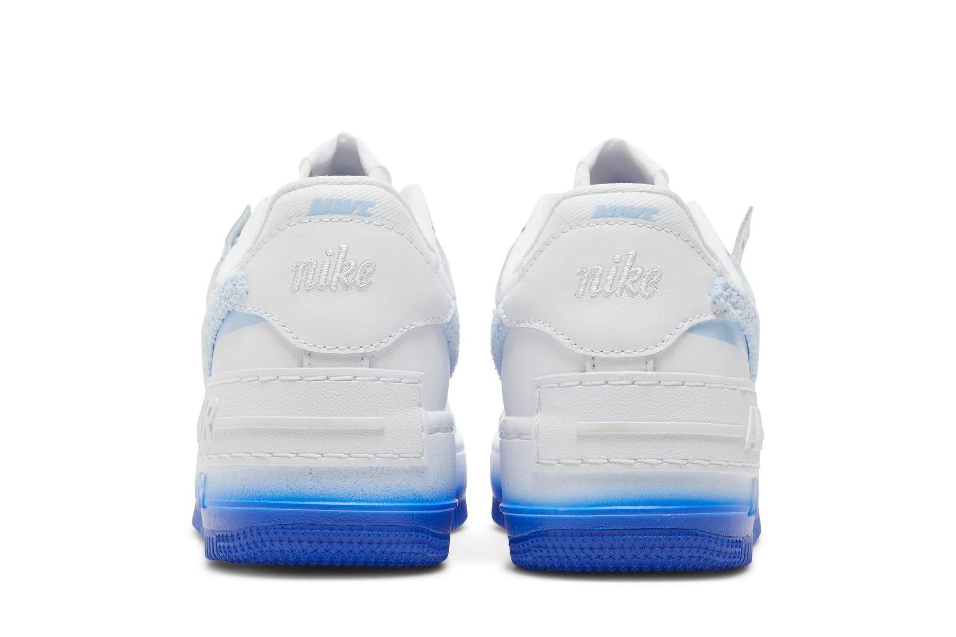 ( Women ) Nike Air Force 1 Shadow ‘Chenille Swoosh – Blue Tint’ FJ4567-100