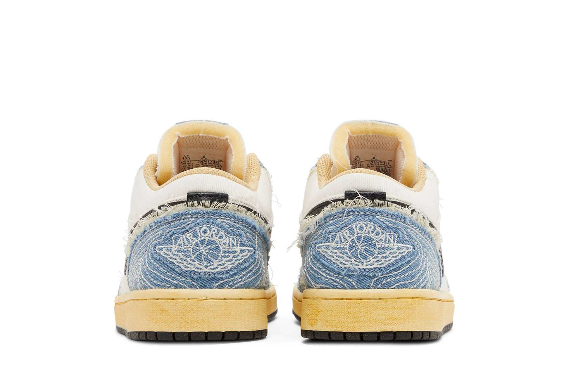 Air Jordan 1 Low ‘Sashiko Denim’ FN7670-493