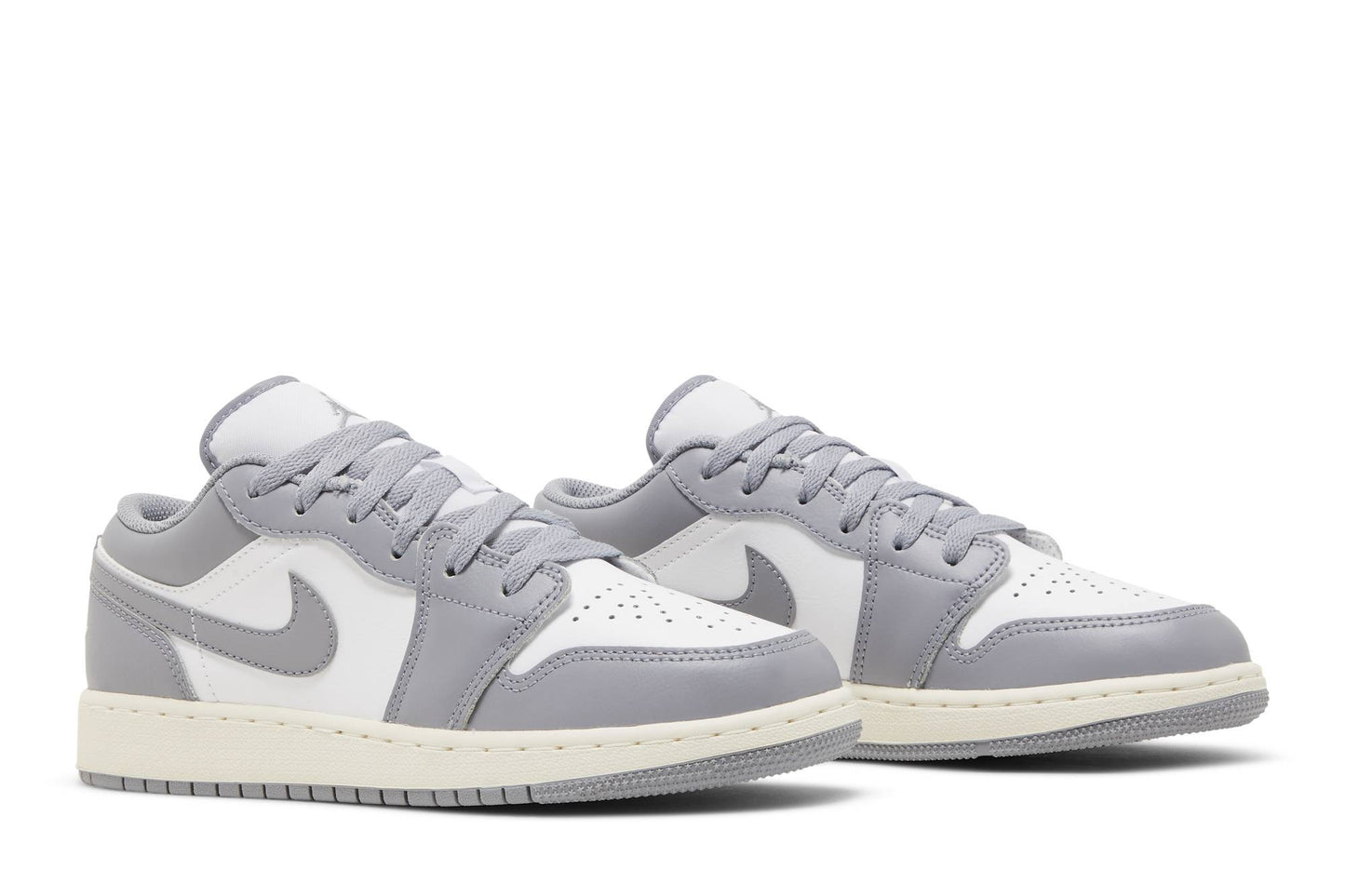 ( Grade School ) Air Jordan 1 Low ‘Vintage Grey’ 553560-053