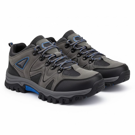 Blotcha Men's All-Terrain Hiking Shoes - Breathable Mesh Non-Slip Outdoor Sports Cycling Footwear