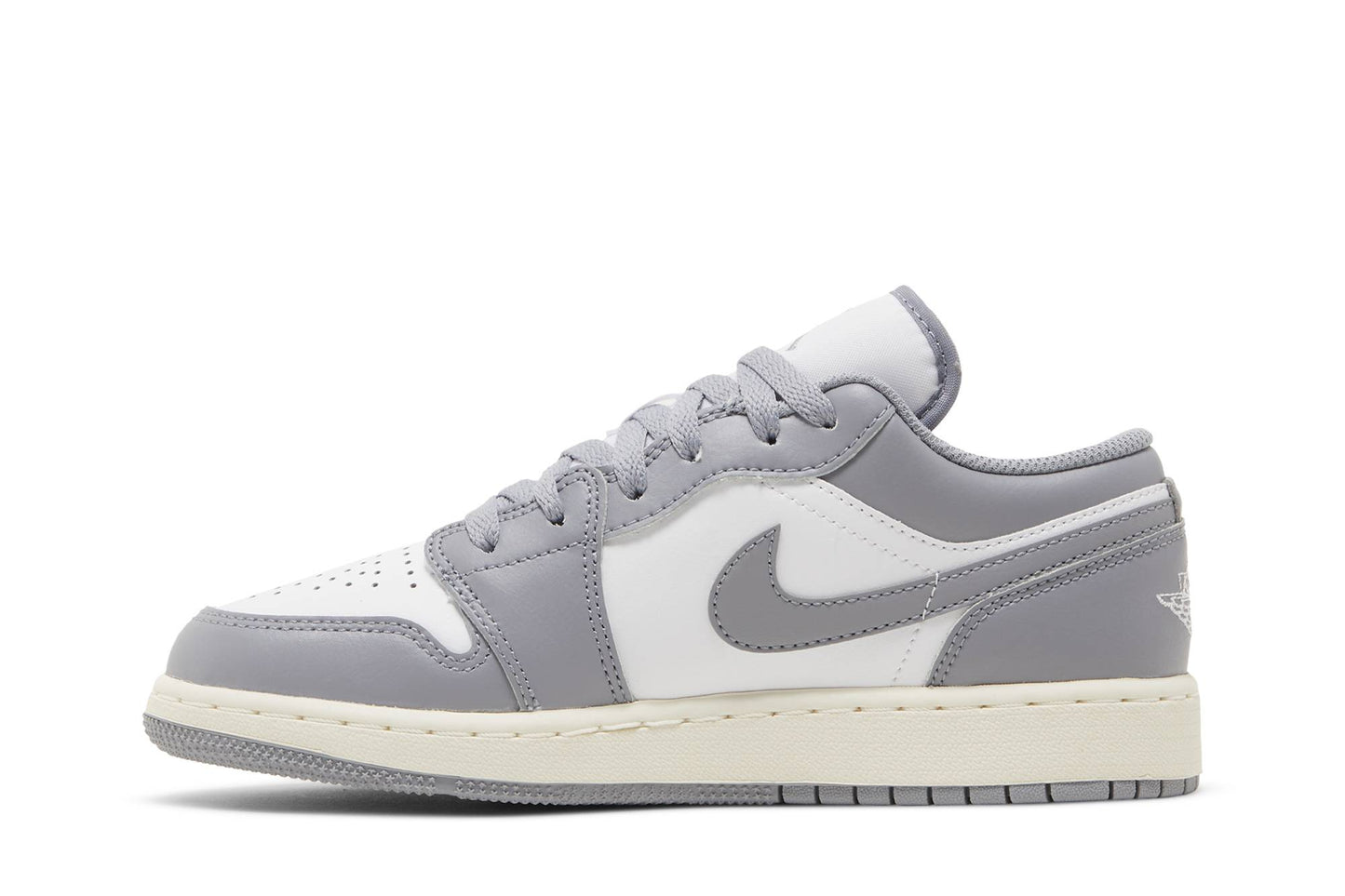 ( Grade School ) Air Jordan 1 Low ‘Vintage Grey’ 553560-053