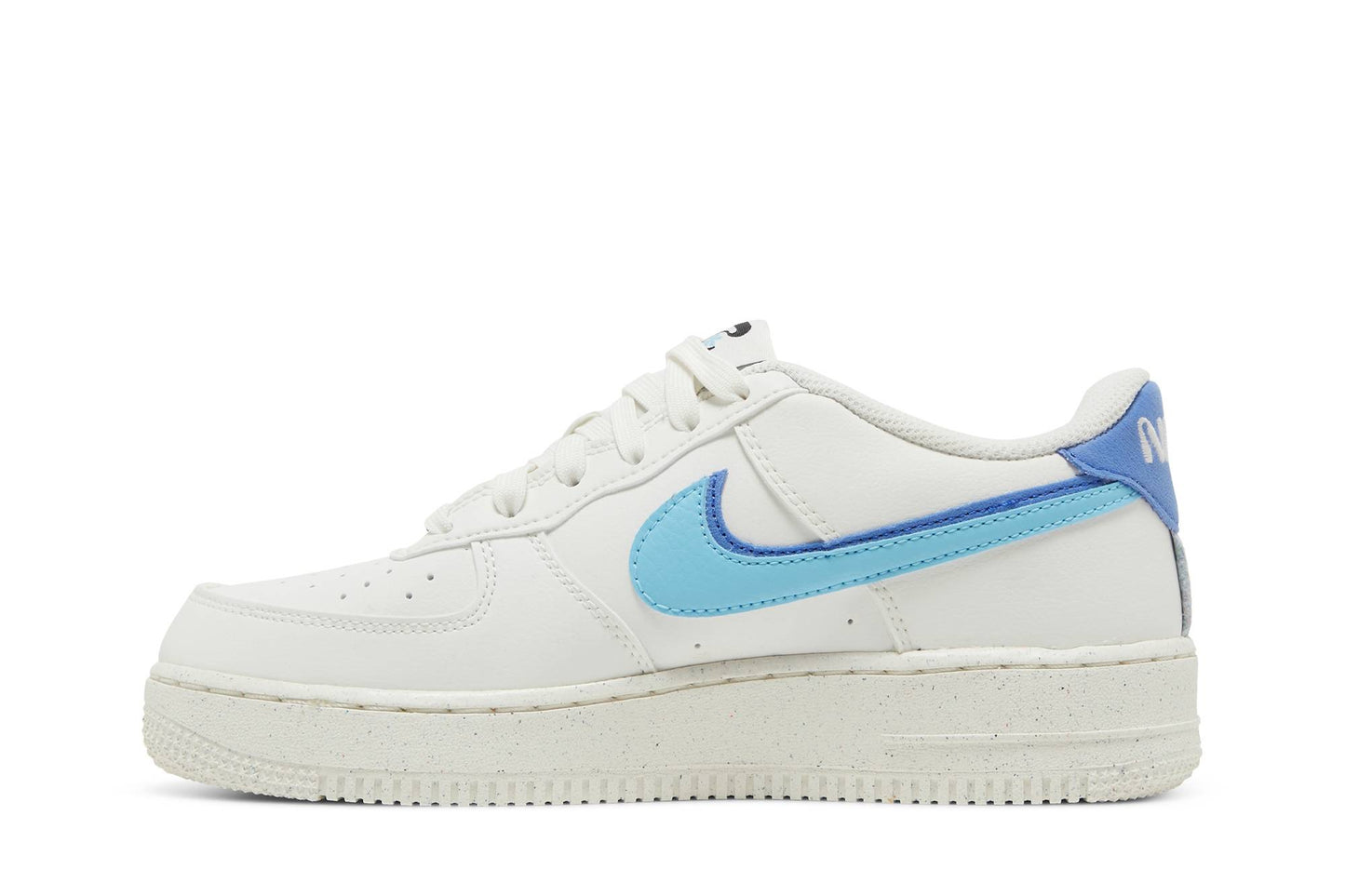 ( Grade School ) Nike Air Force 1 LV8 ‘Sail Medium Blue’ DQ0359-100
