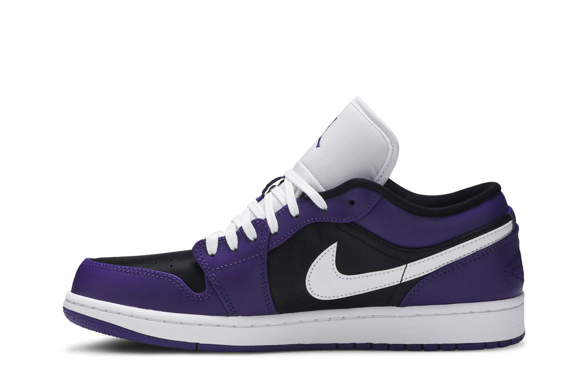 Air Jordan 1 Low Court Purple Black 553558-501