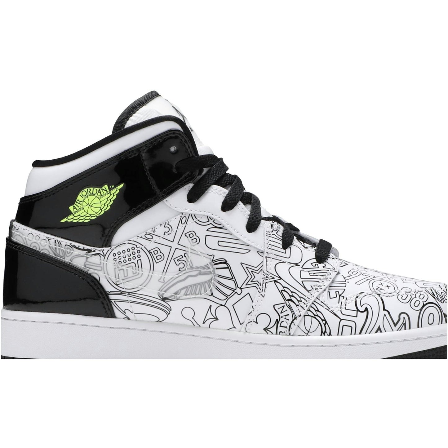 ( Grade School ) Air Jordan 1 Mid ‘DIY’ DC4099-100