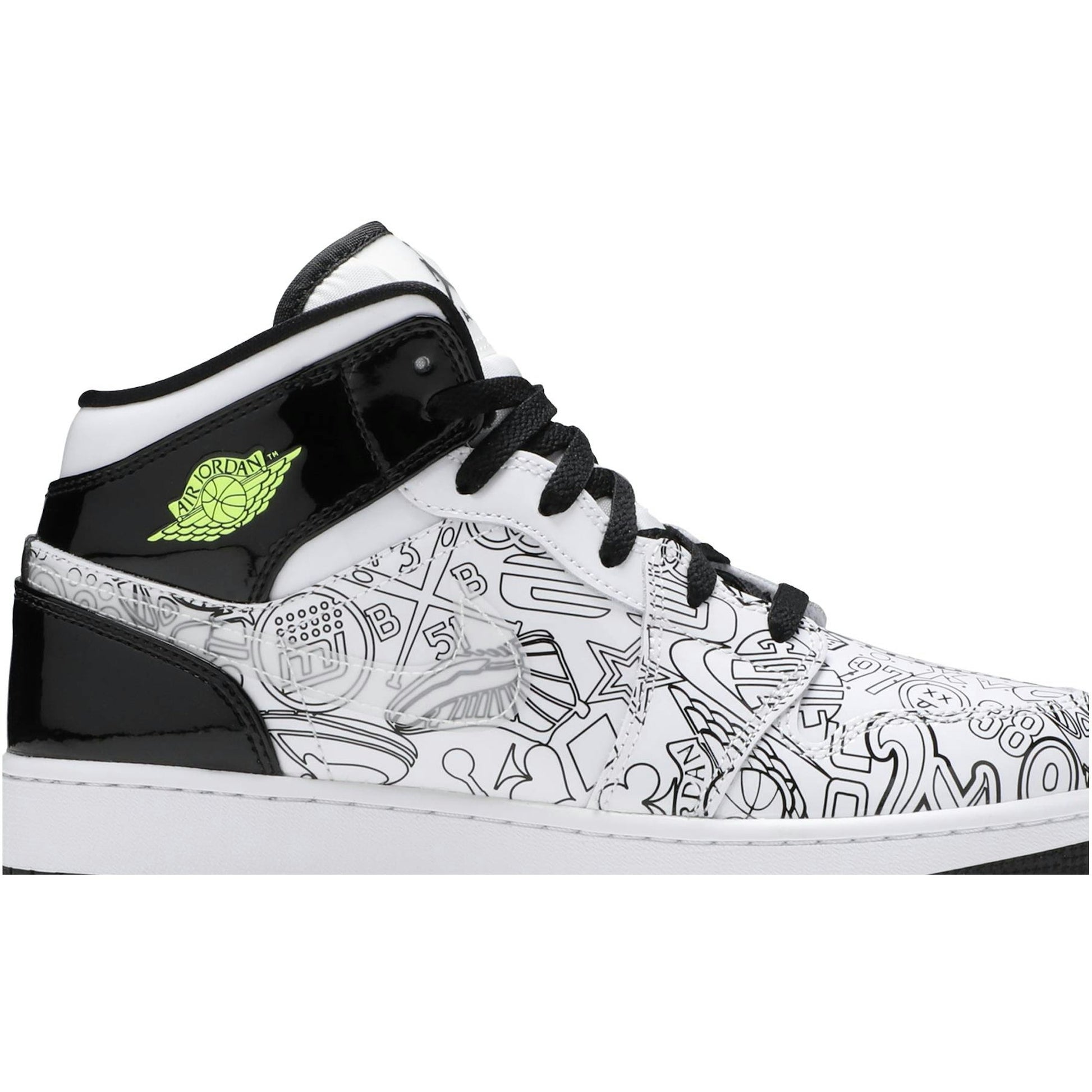 ( Grade School ) Air Jordan 1 Mid ‘DIY’ DC4099-100