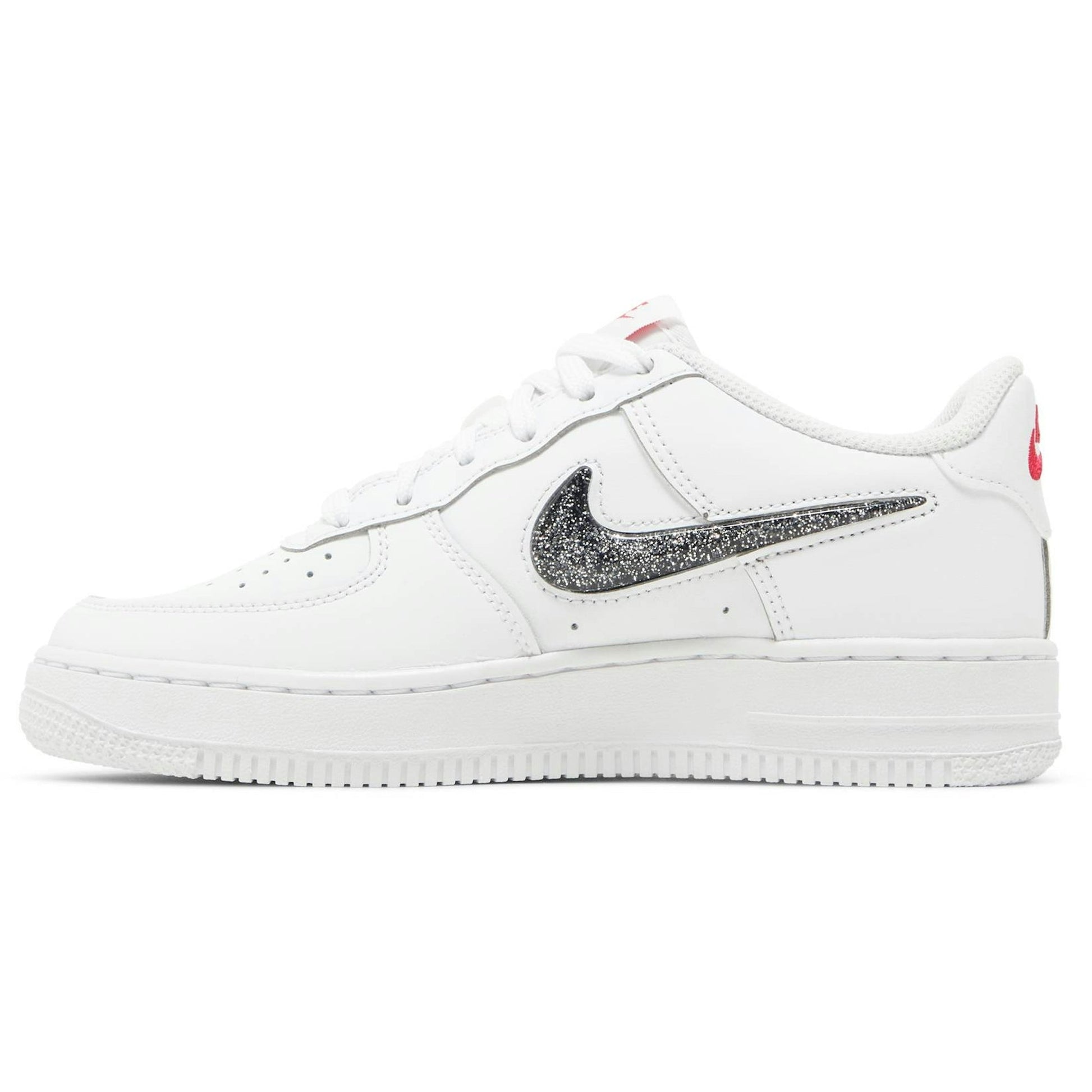 ( Grade School ) Nike Air Force 1 Low LV8 ‘White Metallic Silver’ DC9651-100