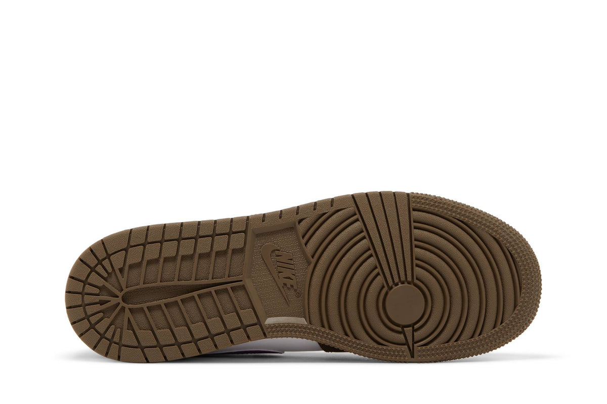 ( Grade School ) Air Jordan 1 Low Purple Mocha 553560-215