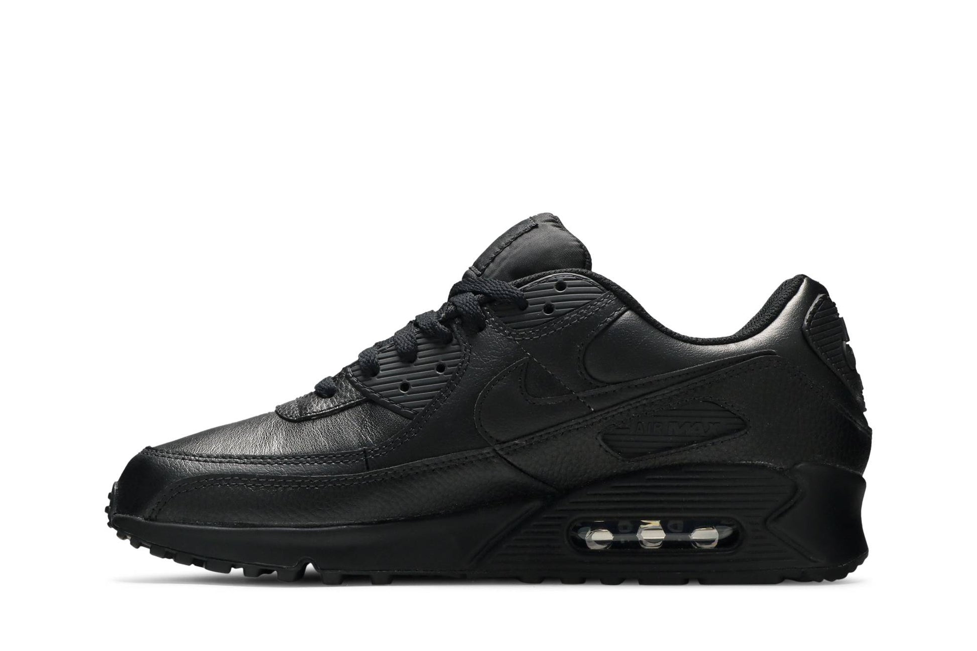 Nike Air Max 90 Leather ‘Triple Black’ ( 20 ) CZ5594-001