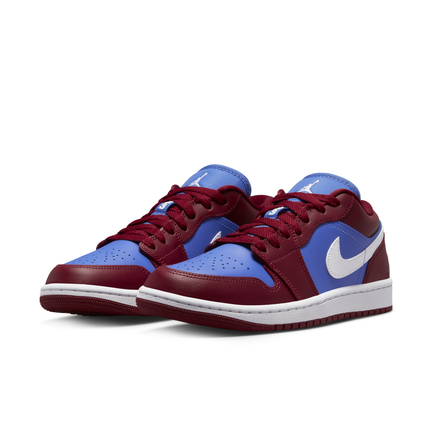 ( Women ) Air Jordan 1 Low ‘Deep Red Blue’ DC0774-604