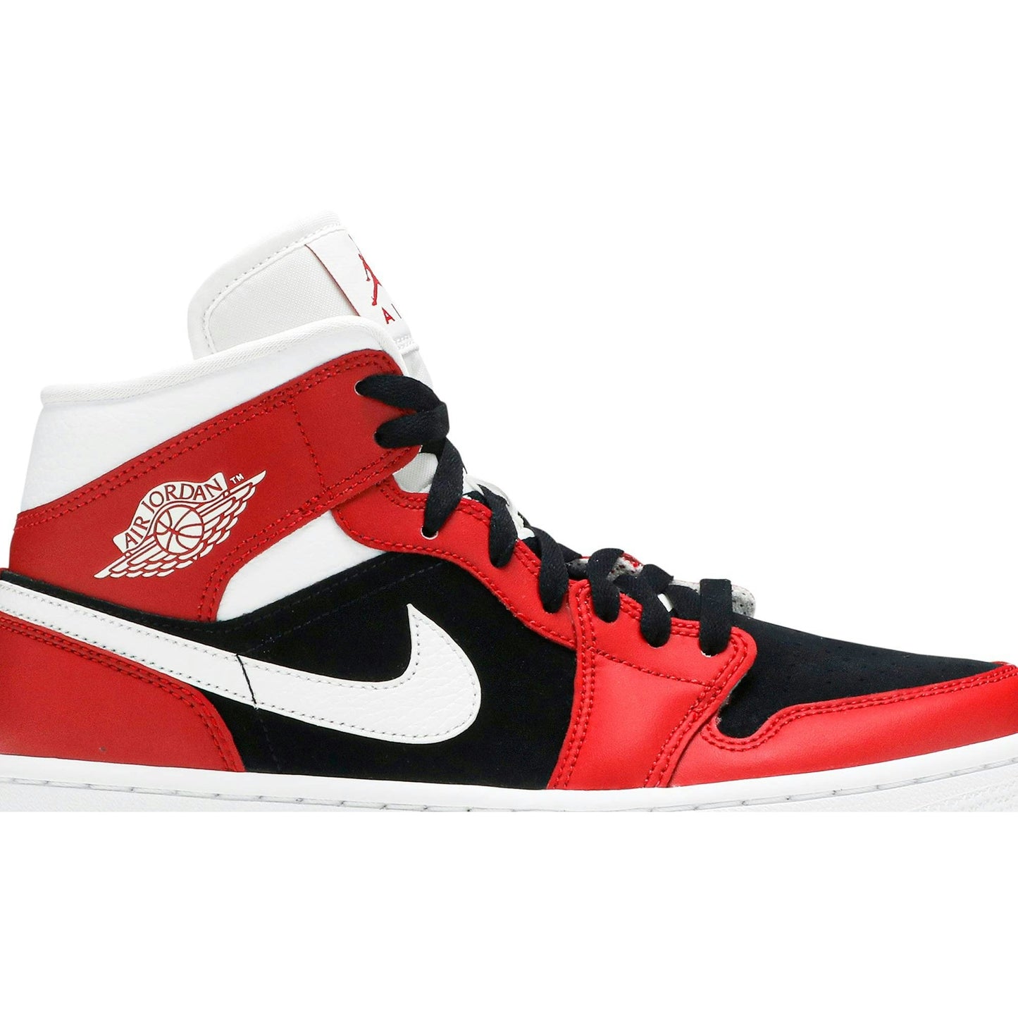 ( Women ) Air Jordan 1 Mid ‘Gym Red Black’ BQ6472-601
