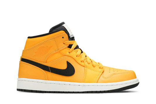 Air Jordan 1 Mid ‘University Gold’ Black 554724-700
