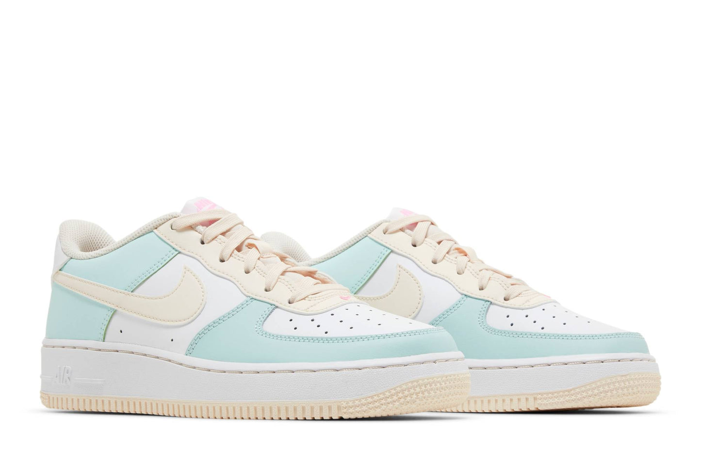 ( Grade School ) Nike Air Force 1 ‘Emerald Rise Guava Ice’ DV7762-300