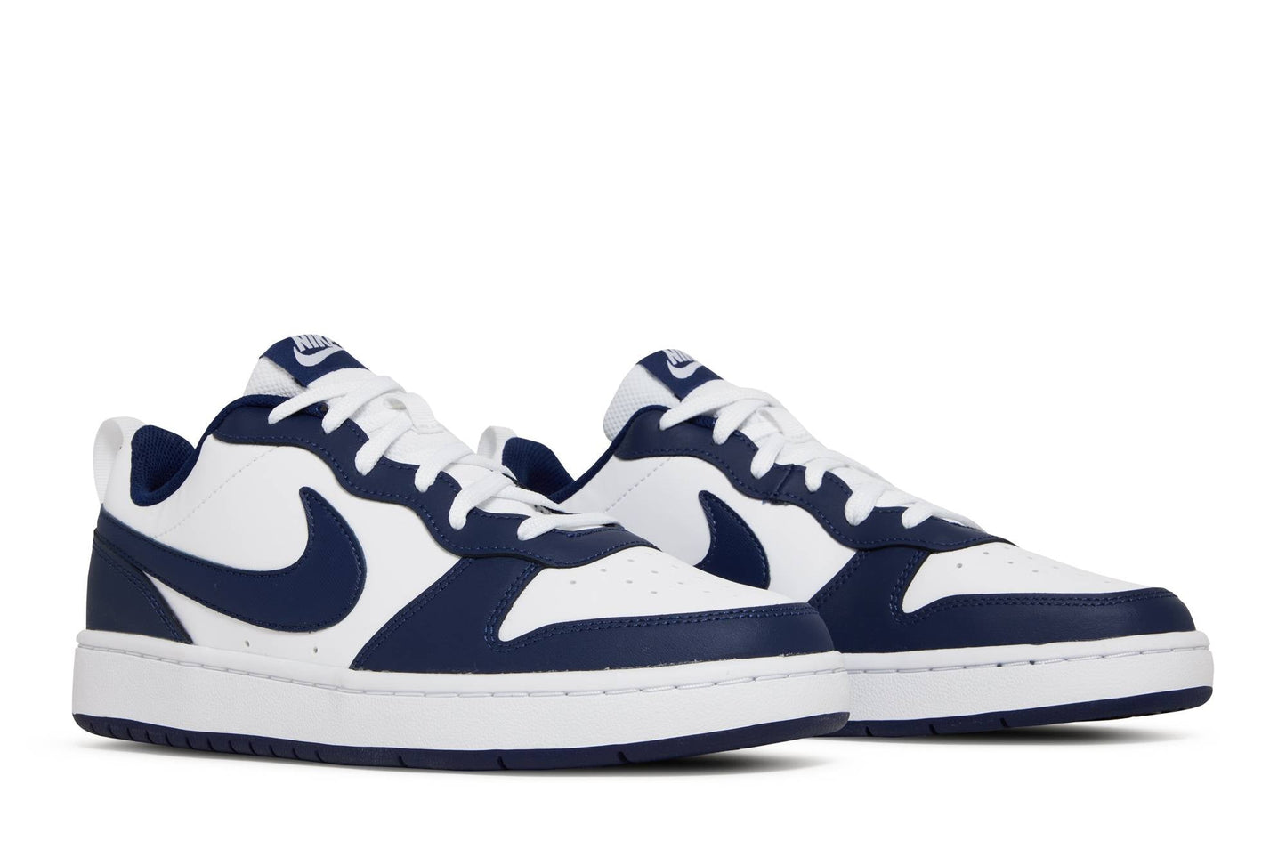 ( Grade School ) Nike Court Borough Low 2 ‘White Blue Void’ BQ5448-107