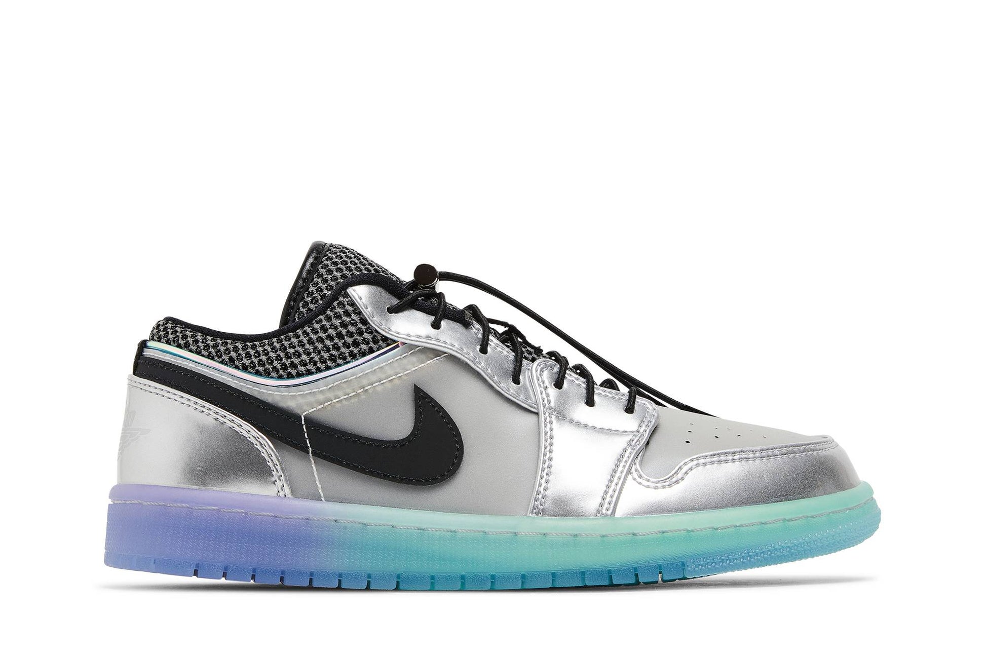 ( Women ) Air Jordan 1 Low SE ‘Metallic Silver Gradient’ DJ5199-109