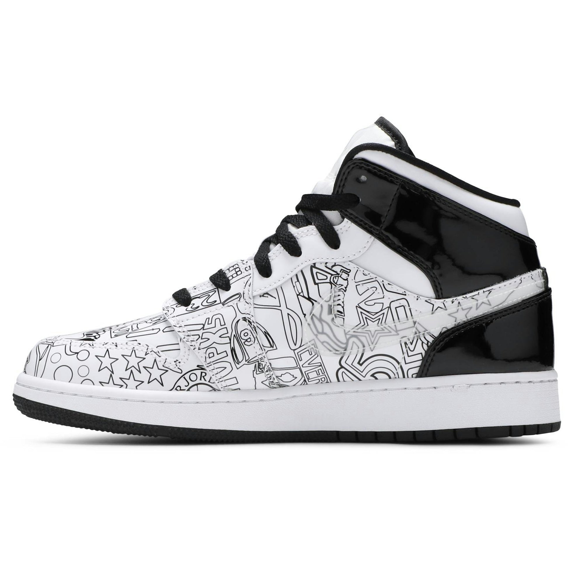 ( Grade School ) Air Jordan 1 Mid ‘DIY’ DC4099-100