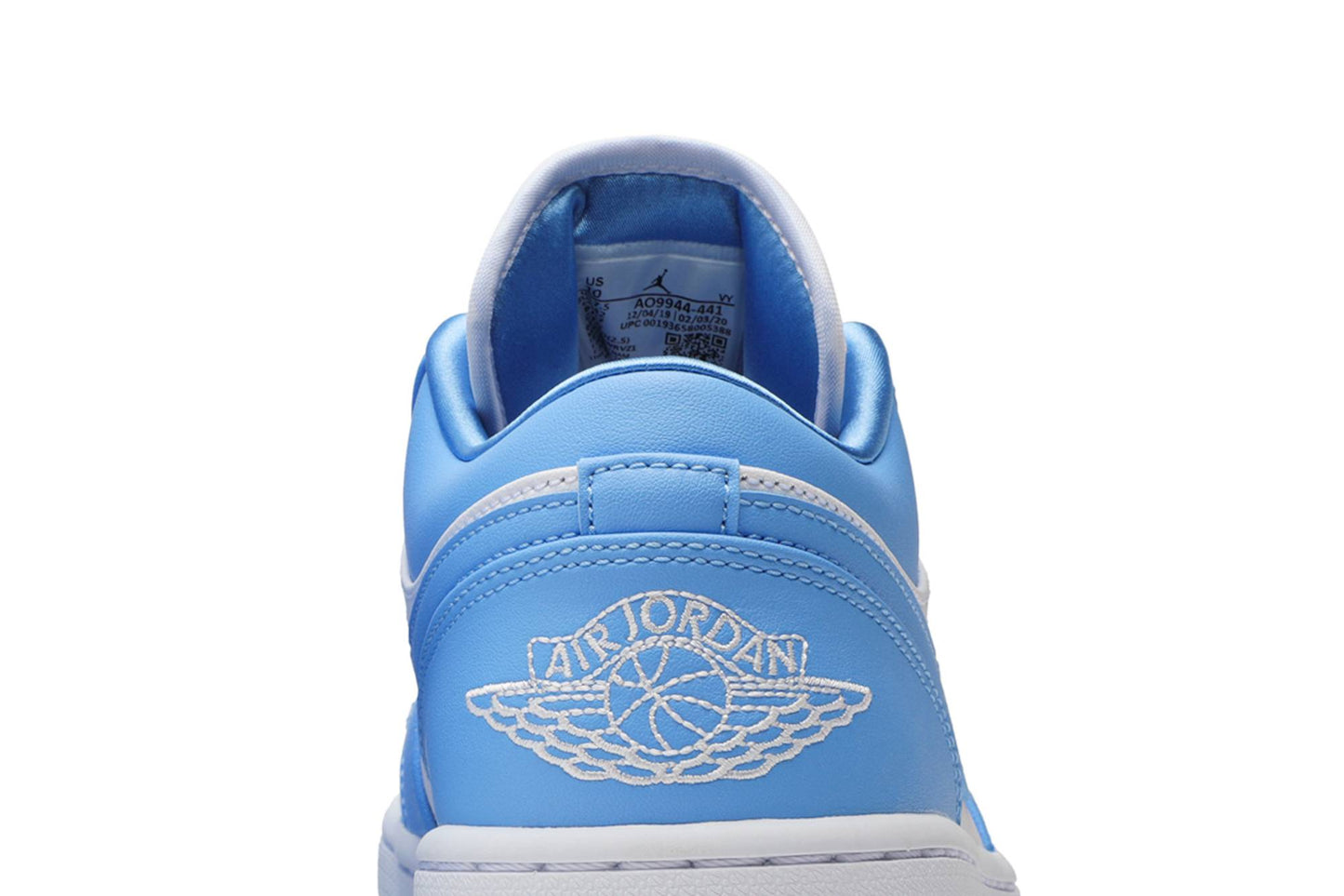 ( Women ) Air Jordan 1 Low ‘UNC’ AO9944-441
