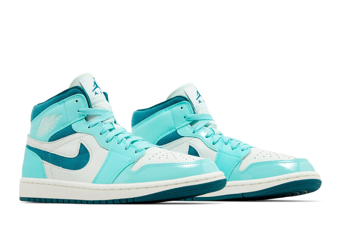 ( Women ) Air Jordan 1 Mid ‘Bleached Turquoise’ DZ3745-300