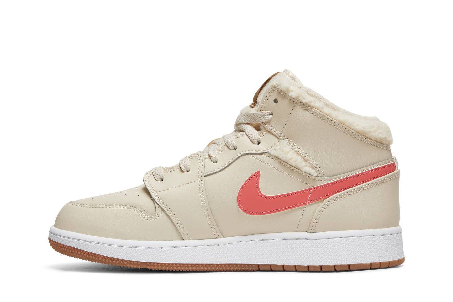 ( Grade School ) Air Jordan 1 Mid Utility ‘Fleece’ DO2207-264