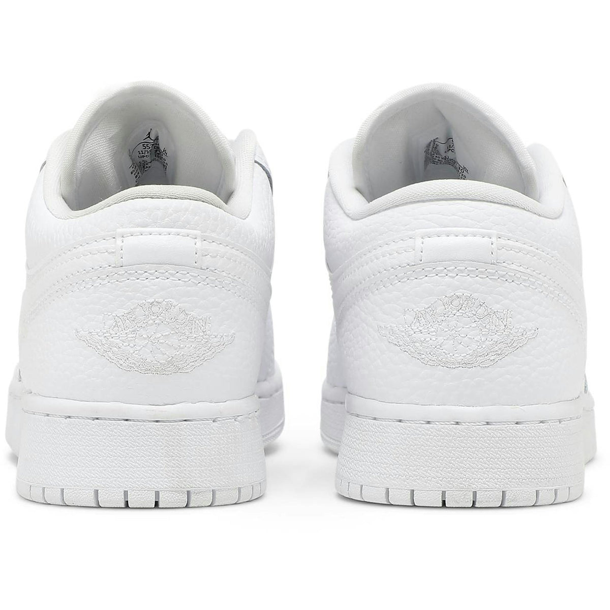 ( Grade School ) Air Jordan 1 Low Triple White 553560-130