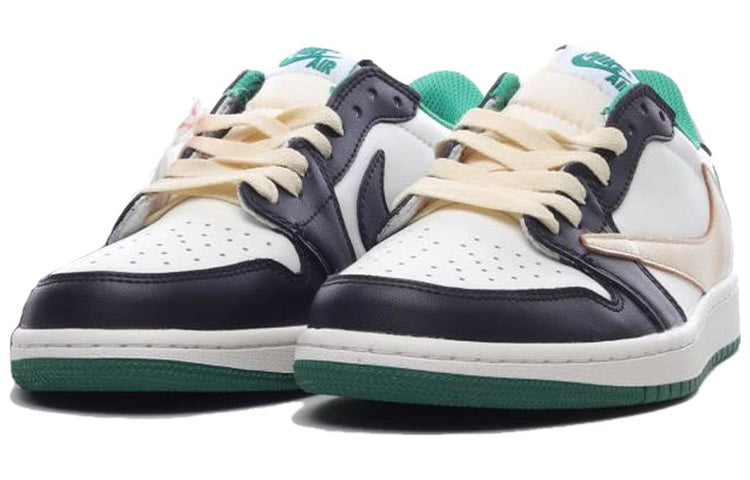 Air Jordan Travis Scott X Fragment Design X 1 Low ‘White Green Black’ DM7866-128