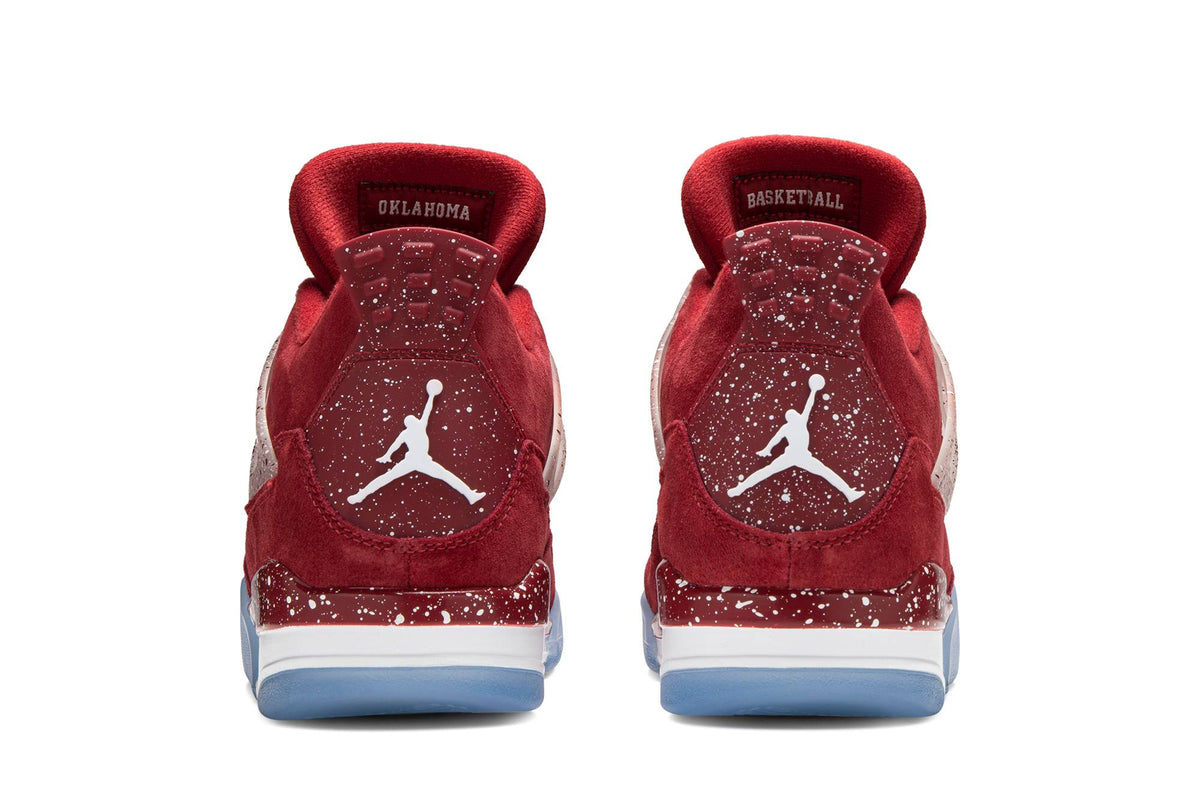 Jordan 4 Retro PE 'Oklahoma Sooners' SU18-MNJDLS-731-LN3