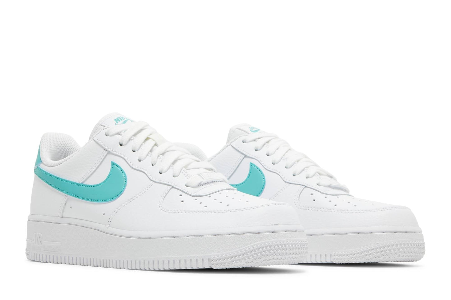 ( Women ) Nike Air Force 1 ’07 ‘White Washed Teal’ DD8959-101