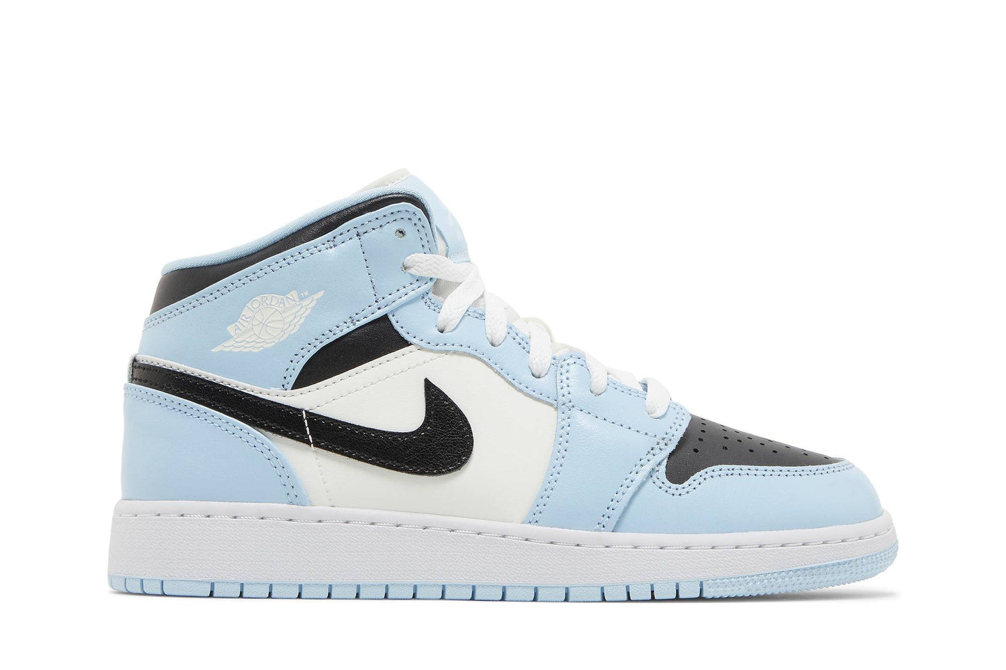 ( Grade School ) Air Jordan 1 Mid ‘Ice Blue’ 555112-401