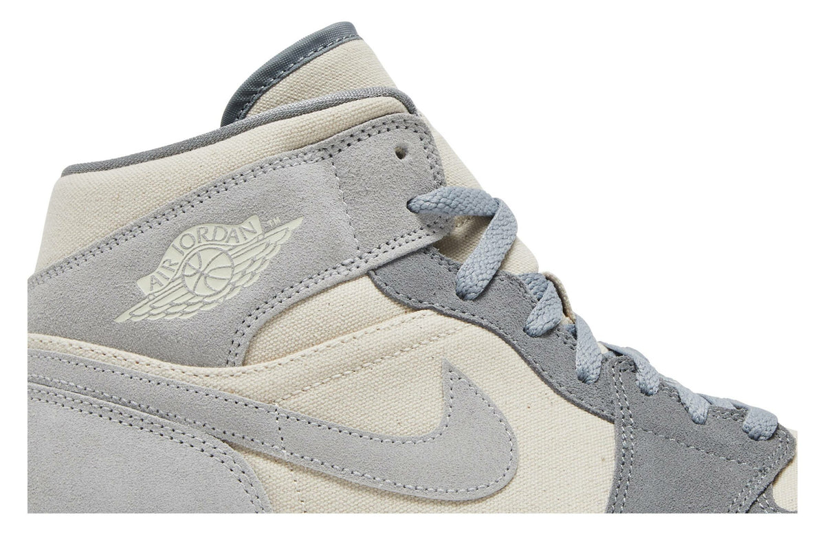 Air Jordan 1 Mid Coconut Milk Particle Grey DN4281-100