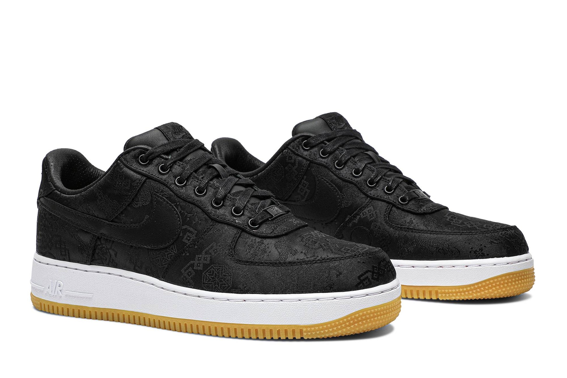 Fragment Design X CLOT X Nike Air Force 1 ‘Black Silk’ [also Worn By Jay Chou] CZ3986-001