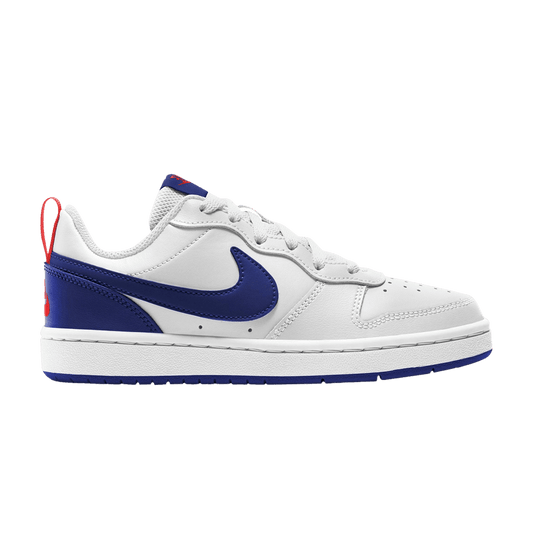 ( Grade School ) Nike Court Borough Low 2 ‘White Deep Royal’ BQ5448-113