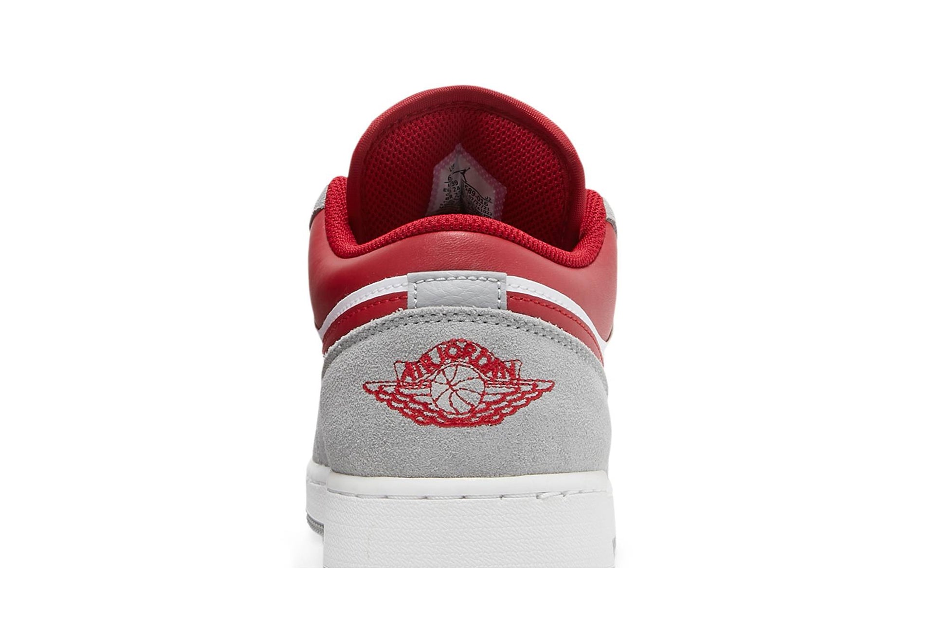 ( Grade School ) Air Jordan 1 Low SE ‘Light Smoke Grey Gym Red’ DM0589-016