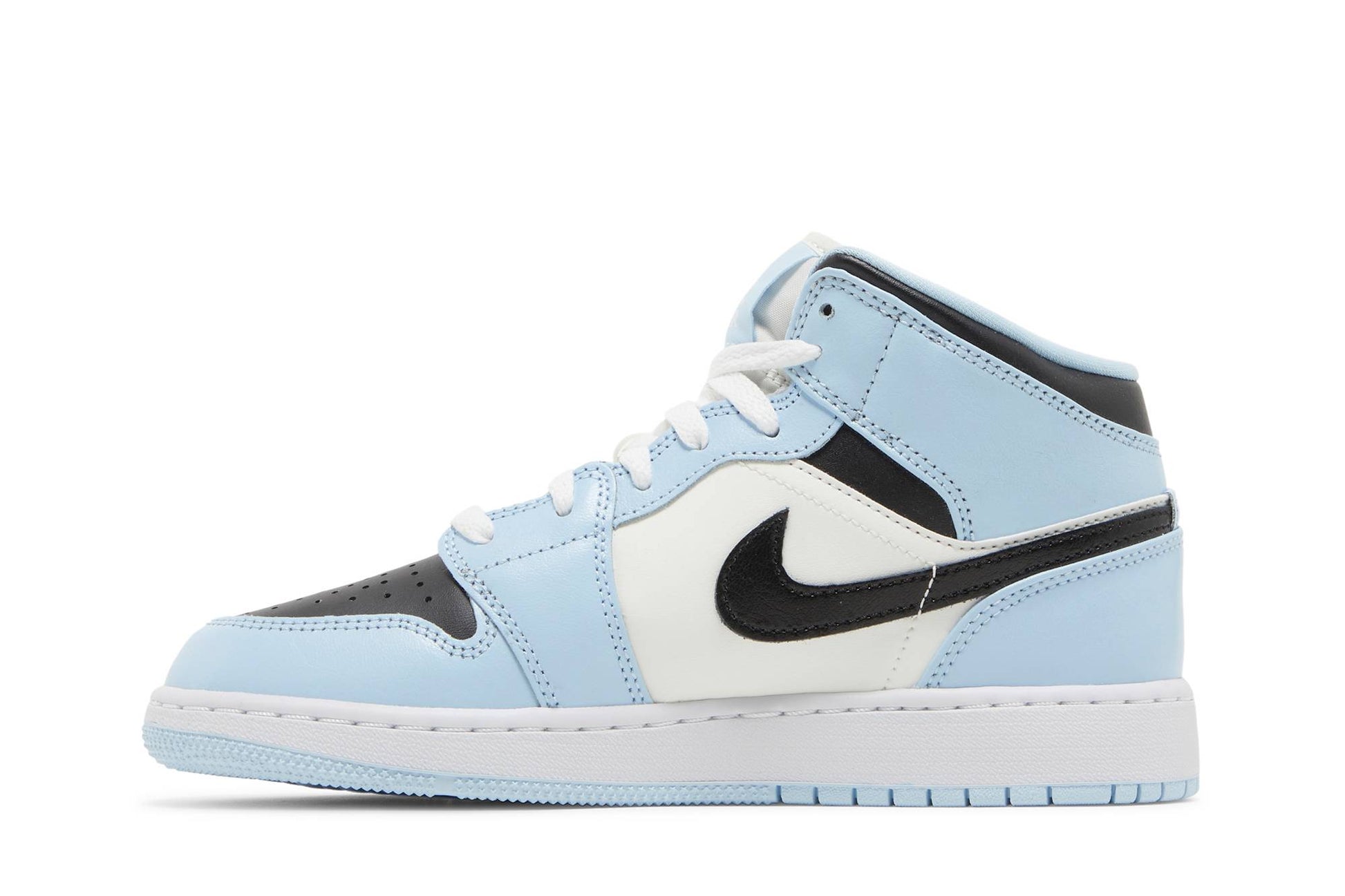 ( Grade School ) Air Jordan 1 Mid ‘Ice Blue’ 555112-401