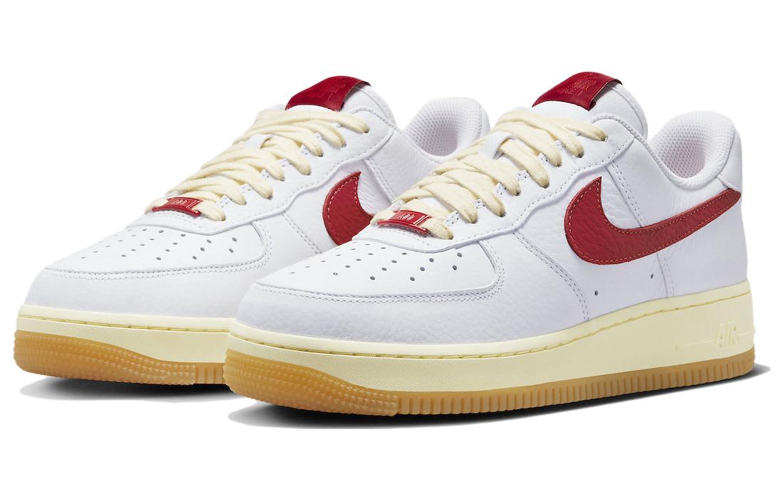 ( Women ) Nike Air Force 1 ’07 ‘White Red Gum’ FN3493-100