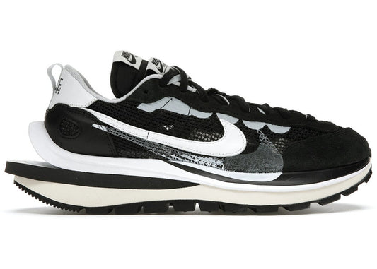 Sacai X Nike Vaporwaffle Black White