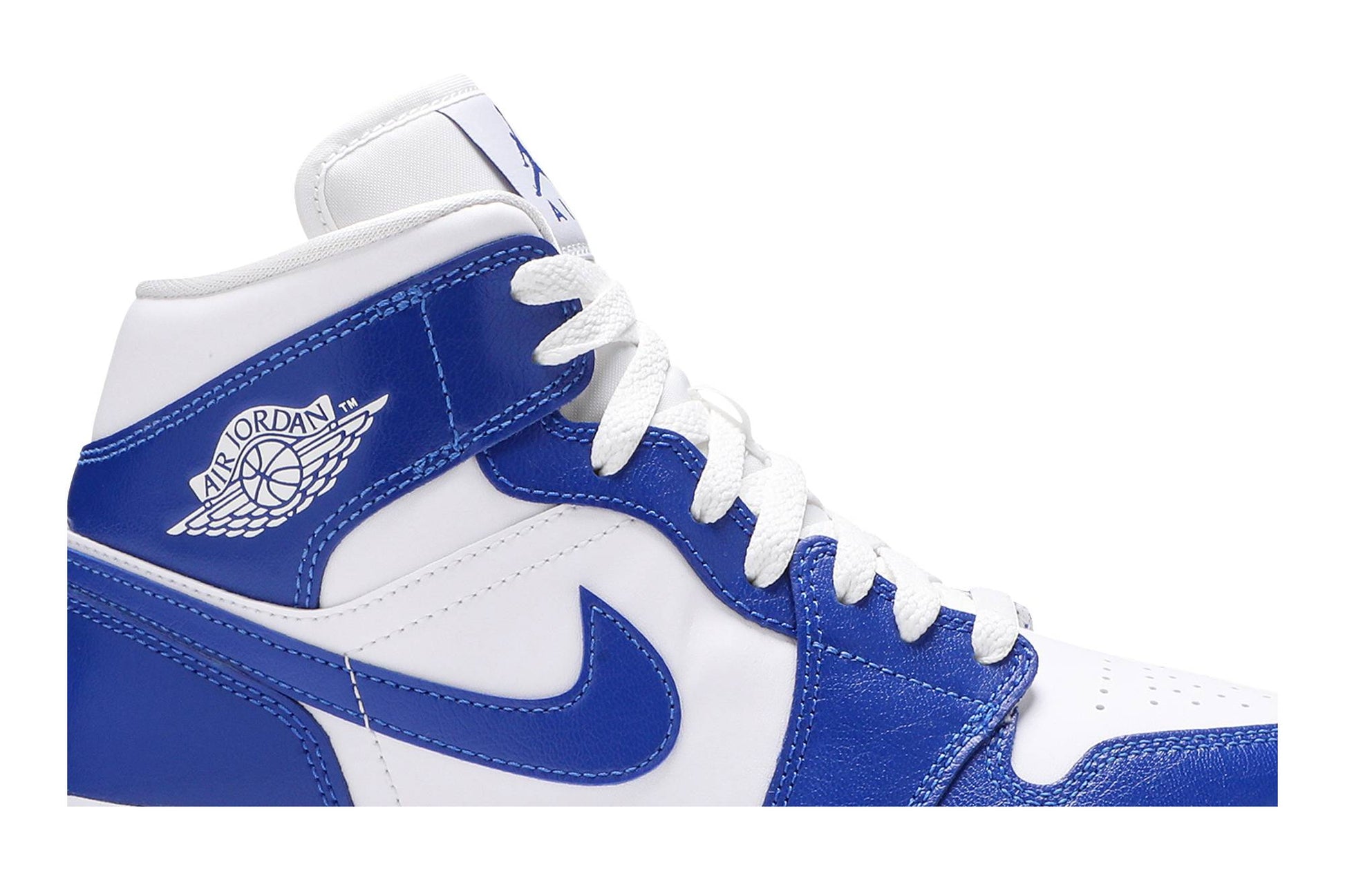 ( Women ) Air Jordan 1 Mid ‘Kentucky Blue’ BQ6472-104