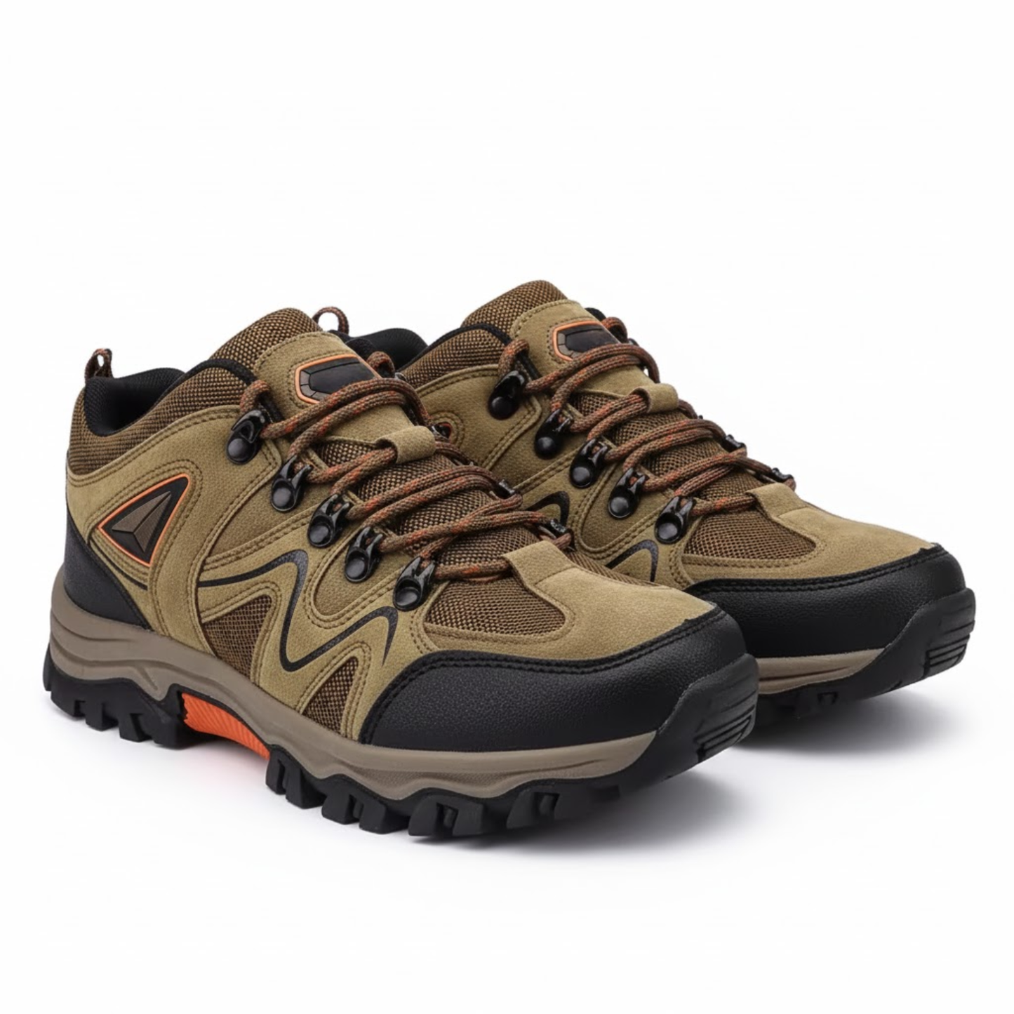 Blotcha Men's All-Terrain Hiking Shoes - Breathable Mesh Non-Slip Outdoor Sports Cycling Footwear