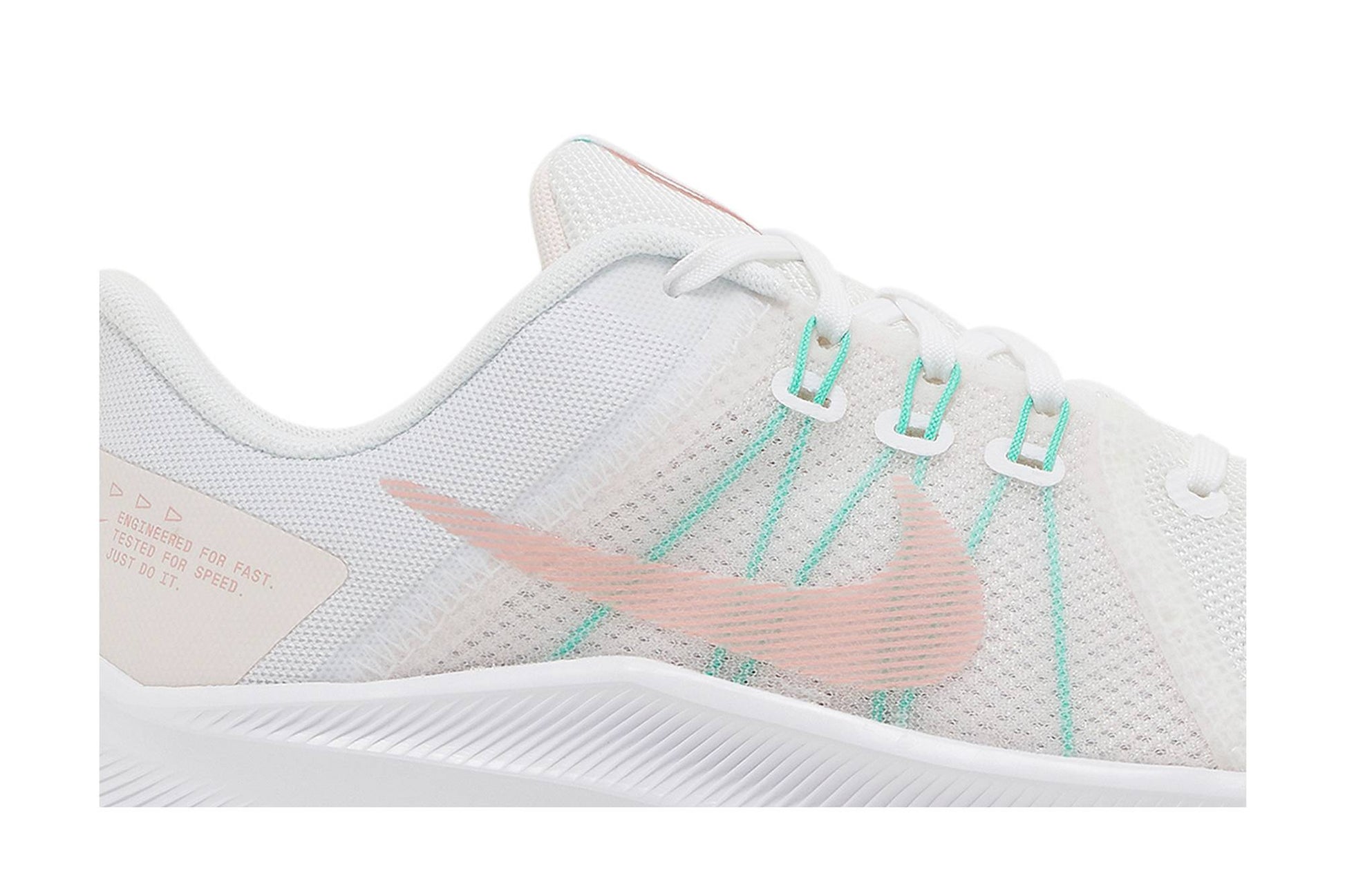 ( Women ) Nike Quest 4 ‘White Pink’ DA1106-105